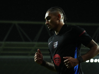 Raphinha right winger of Barcelona and Brazil during the LaLiga match between Real Sociedad and FC Barcelona at Reale Arena on November 10,...