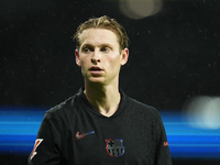 Frenkie de Jong central midfield of Barcelona and Netherlands during the LaLiga match between Real Sociedad and FC Barcelona at Reale Arena...