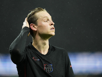 Frenkie de Jong central midfield of Barcelona and Netherlands during the LaLiga match between Real Sociedad and FC Barcelona at Reale Arena...