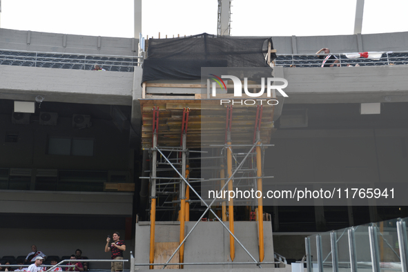 Future new stands at Estadio Mas Monumental before the match between River Plate and Barracas Central in Buenos Aires, Argentina, on Novembe...