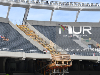 Future new stands at Estadio Mas Monumental before the match between River Plate and Barracas Central in Buenos Aires, Argentina, on Novembe...