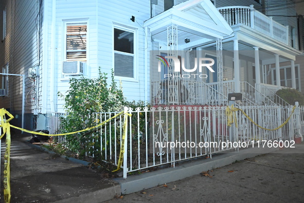 Two senior citizens are slashed to the neck and killed inside an apartment in the Highland Park section of Brooklyn, New York, United States...