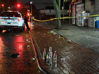 A 16-year-old boy is shot in the East Flatbush section of Brooklyn, New York, United States, on November 11, 2024. On Monday morning at appr...