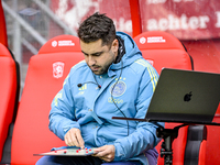 AFC Ajax Amsterdam assistant trainer Felipe Sanchez Mateos is present during the match between Twente and Ajax at the Grolsch Veste stadium...