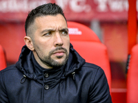 AFC Ajax Amsterdam trainer Francesco Fariolo is present during the match between Twente and Ajax at the Grolsch Veste stadium for the Dutch...