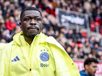 AFC Ajax Amsterdam forward Brian Brobbey plays during the match between Twente and Ajax at the Grolsch Veste stadium for the Dutch Eredivisi...