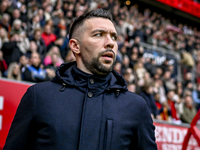 AFC Ajax Amsterdam trainer Francesco Fariolo is present during the match between Twente and Ajax at the Grolsch Veste stadium for the Dutch...