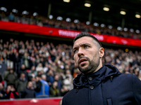 AFC Ajax Amsterdam trainer Francesco Fariolo is present during the match between Twente and Ajax at the Grolsch Veste stadium for the Dutch...