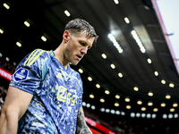 AFC Ajax Amsterdam forward Wout Weghorst plays during the match between Twente and Ajax at the Grolsch Veste stadium for the Dutch Eredivisi...