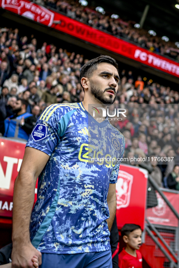 AFC Ajax Amsterdam defender Josip Sutalo plays during the match between Twente and Ajax at the Grolsch Veste stadium for the Dutch Eredivisi...