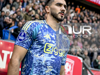 AFC Ajax Amsterdam defender Josip Sutalo plays during the match between Twente and Ajax at the Grolsch Veste stadium for the Dutch Eredivisi...