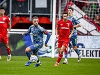 AFC Ajax Amsterdam midfielder Jordan Henderson plays during the match between Twente and Ajax at the Grolsch Veste stadium for the Dutch Ere...