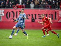 AFC Ajax Amsterdam forward Wout Weghorst plays during the match between Twente and Ajax at the Grolsch Veste stadium for the Dutch Eredivisi...