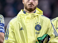 AFC Ajax Amsterdam goalkeeper Diant Ramaj plays during the match between Twente and Ajax at the Grolsch Veste stadium for the Dutch Eredivis...