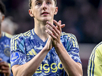 AFC Ajax Amsterdam defender Youri Baas plays during the match between Twente and Ajax at the Grolsch Veste stadium for the Dutch Eredivisie...