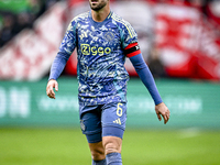 AFC Ajax Amsterdam midfielder Jordan Henderson plays during the match between Twente and Ajax at the Grolsch Veste stadium for the Dutch Ere...