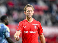 FC Twente midfielder Michel Vlap plays during the match between Twente and Ajax at the Grolsch Veste stadium for the Dutch Eredivisie season...