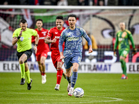 AFC Ajax Amsterdam forward Steven Berghuis plays during the match between Twente and Ajax at the Grolsch Veste stadium for the Dutch Eredivi...