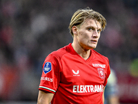 FC Twente midfielder Sem Steijn plays during the match between Twente and Ajax at the Grolsch Veste stadium for the Dutch Eredivisie season...