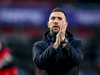 AFC Ajax Amsterdam trainer Francesco Fariolo is present during the match between Twente and Ajax at the Grolsch Veste stadium for the Dutch...