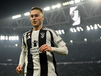 Teun Koopmeiners of Juventus plays during the Serie A match between Juventus and Torino FC at Allianz Stadium in Turin, Italy, on November 9...