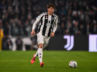 Nicolo Savona of Juventus plays during the Serie A match between Juventus and Torino FC at Allianz Stadium in Turin, Italy, on November 9, 2...