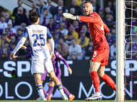 David De Gea during the Italian Serie A football match between Fiorentina and Hellas Verona at the Artemio Franchi Stadium in Florence, Ital...