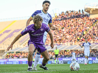 Andrea Colpani participates in the Italian Serie A football match between Fiorentina and Hellas Verona in Florence, Italy, on November 10, 2...