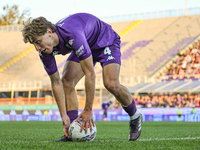 Andrea Colpani participates in the Italian Serie A football match between Fiorentina and Hellas Verona in Florence, Italy, on November 10, 2...