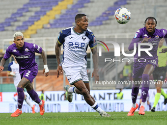 Duda participates in the Italian Serie A football match between Fiorentina and Hellas Verona at the Artemio Franchi Stadium in Florence, Ita...