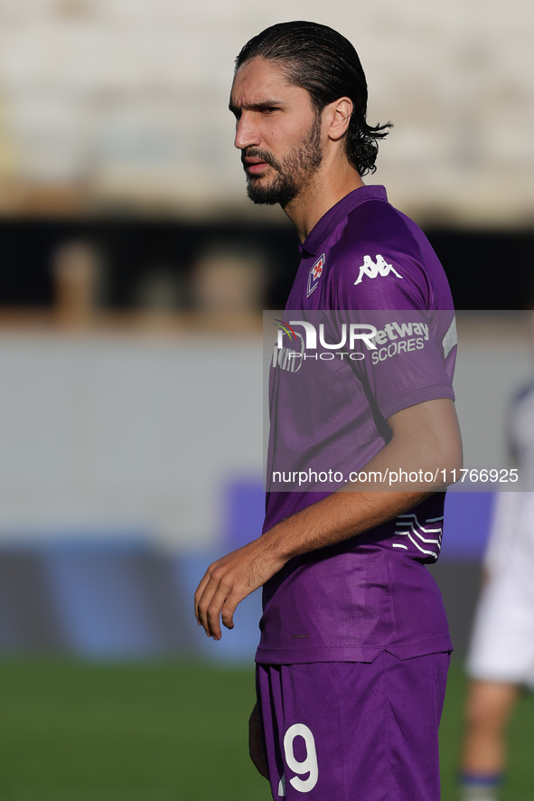 Yacine Adli of ACF Fiorentina during the Italian Serie A football match between ACF Fiorentina and Hellas Verona FC ,on November 10 , 2024 a...