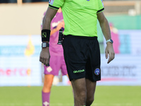 Referee Luca Zufferli during the Italian Serie A football match between ACF Fiorentina and Hellas Verona FC ,on November 10 , 2024 at the Ar...