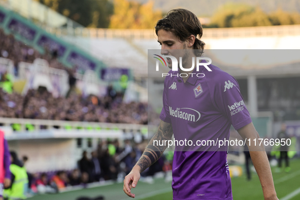 Andrea Colpani of ACF Fiorentina during the Italian Serie A football match between ACF Fiorentina and Hellas Verona FC ,on November 10 , 202...