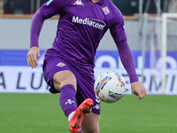 Lucas Beltran of ACF Fiorentina controls the ball during the Italian Serie A football match between ACF Fiorentina and Hellas Verona FC ,on...