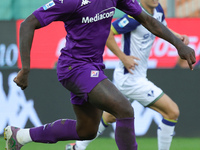 Moise Kean of ACF Fiorentina controls the ball during the Italian Serie A football match between ACF Fiorentina and Hellas Verona FC ,on Nov...