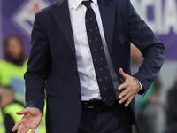 Head Coach Raffaele Palladino of ACF Fiorentina looks on during  the Italian Serie A football match between ACF Fiorentina and Hellas Verona...