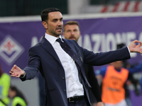 Head Coach Raffaele Palladino of ACF Fiorentina during the Italian Serie A football match between ACF Fiorentina and Hellas Verona FC ,on No...