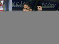 Ruben Amorim, Head Coach of Sporting CP, looks on prior to the Liga Portugal Betclic match between SC Braga and Sporting CP at Estadio Munic...