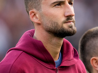 Bryan Cristante of AS Roma looks on during the Serie A Enilive match between AS Roma and Bologna FC at Stadio Olimpico on November 10, 2024...