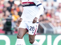 Jhon Lucumi of Bologna FC during the Serie A Enilive match between AS Roma and Bologna FC at Stadio Olimpico on November 10, 2024 in Rome, I...