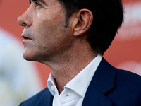 Marcelino Garcia Toral, head coach of Villarreal CF, looks on prior to the LaLiga EA Sports match between Villarreal CF and Deportivo Alaves...