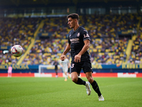 Sergi Cardona of Villarreal CF is in action during the LaLiga EA Sports match between Villarreal CF and Deportivo Alaves at Estadio de la Ce...