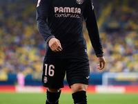 Alex Baena of Villarreal CF looks on during the LaLiga EA Sports match between Villarreal CF and Deportivo Alaves at Estadio de la Ceramica...