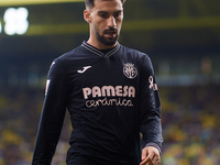 Alex Baena of Villarreal CF looks on during the LaLiga EA Sports match between Villarreal CF and Deportivo Alaves at Estadio de la Ceramica...