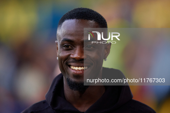 Eric Bailly of Villarreal CF looks on before the LaLiga EA Sports match between Villarreal CF and Deportivo Alaves at Estadio de la Ceramica...