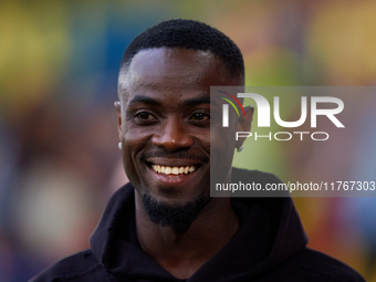 Eric Bailly of Villarreal CF looks on before the LaLiga EA Sports match between Villarreal CF and Deportivo Alaves at Estadio de la Ceramica...