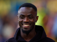 Eric Bailly of Villarreal CF looks on before the LaLiga EA Sports match between Villarreal CF and Deportivo Alaves at Estadio de la Ceramica...