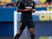 Logan Evans Costa of Villarreal CF is in action during the LaLiga EA Sports match between Villarreal CF and Deportivo Alaves at Estadio de l...