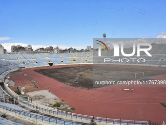 The largest shelter for displaced people is established at Beirut Sports City to accommodate more than a thousand displaced people in Beirut...