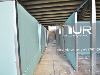 The largest shelter for displaced people is established at Beirut Sports City to accommodate more than a thousand displaced people in Beirut...